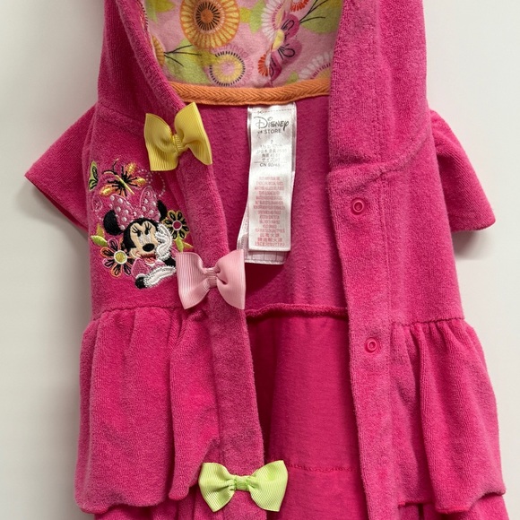 Disney Store Minnie Mouse Girl Swimsuit Cover Up - Picture 2 of 6